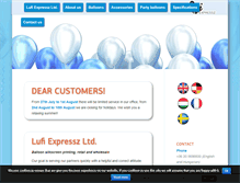 Tablet Screenshot of lufiexpressz.com